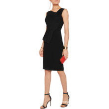 Crepe Peplum Dress Roland Mouret Black Glenview Dress